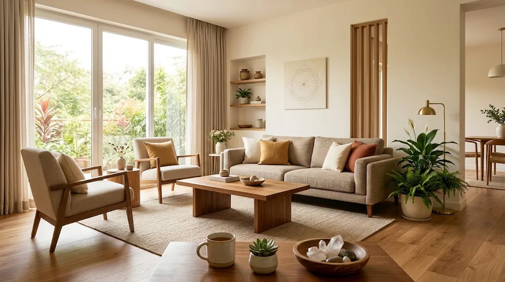 Well-arranged, harmonious room layout — Dr S Pujah's Vastu tips for balanced spaces.