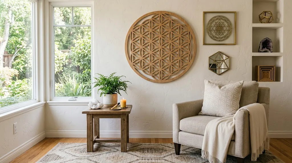 Sacred geometry patterns in home decor — Dr S Pujah's guide to designing a home with good energy.