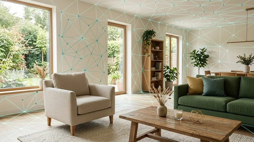 Geo-7 Earth-grid space healing — cover image for Dr S Pujah's framework for reading and balancing the energy of a home.