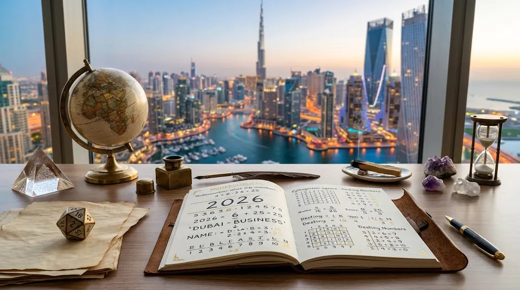 Numerology reading with numbers and name analysis — Dr S Pujah, numerologist in Dubai.