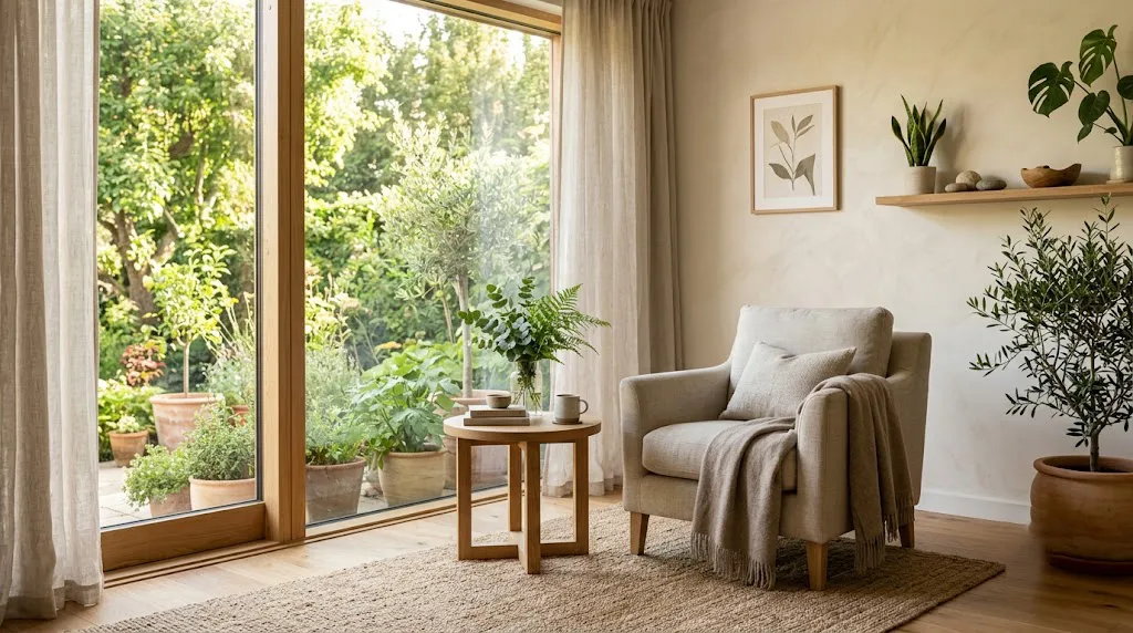 Serene, balanced relaxation space — Dr S Pujah's guide to designing for wellness.