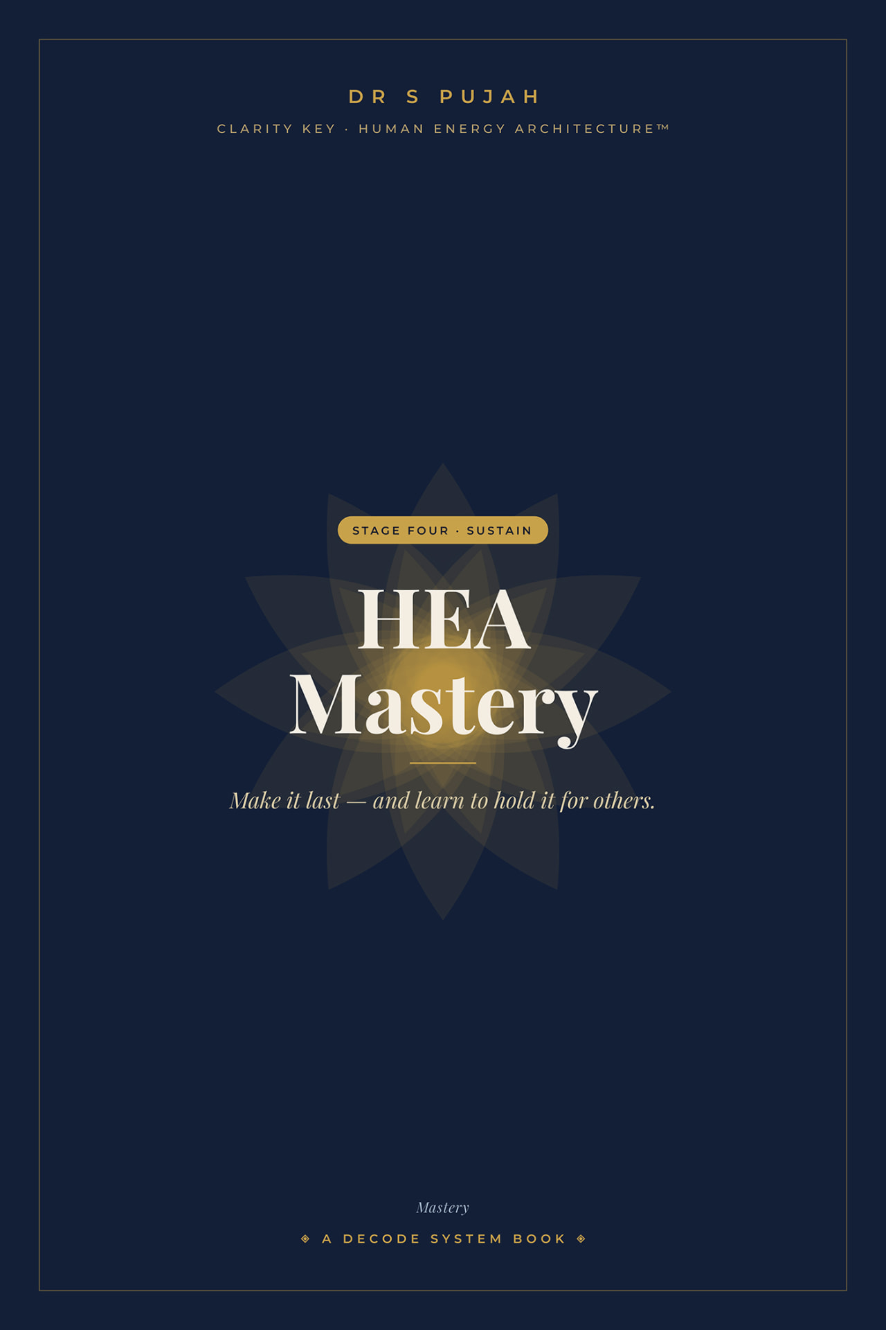 Stage 4 — HEA Mastery e-book cover by Dr S Pujah Stage 4 — HEA Mastery e-book cover by Dr S Pujah