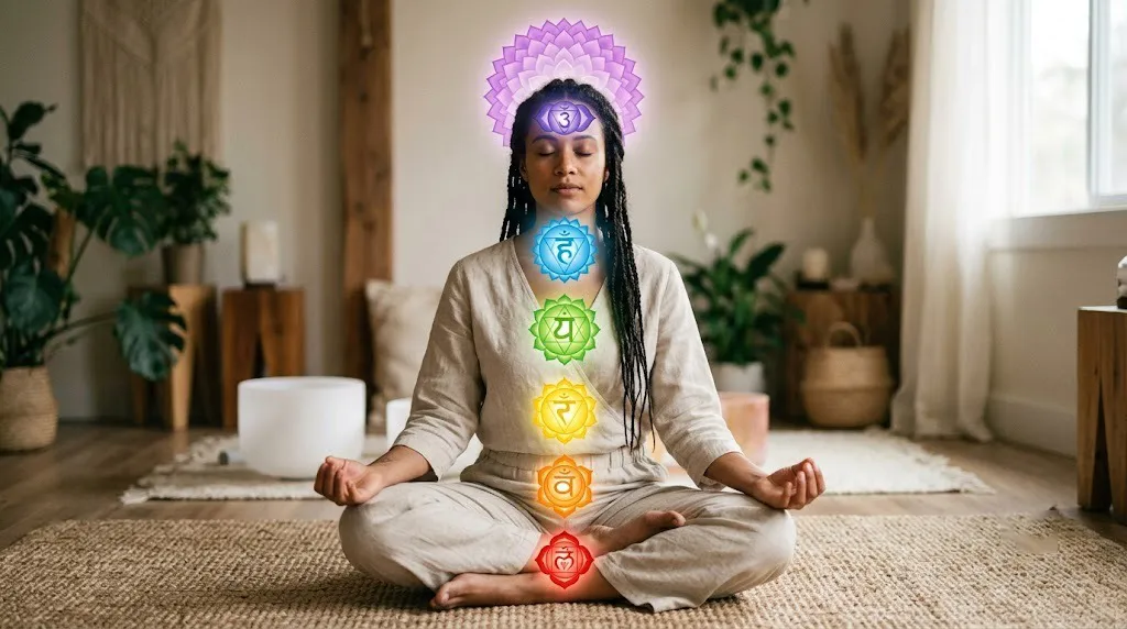 Lotus chakra petal diagram — Dr S Pujah's guide to the meaning and number of petals for each chakra.