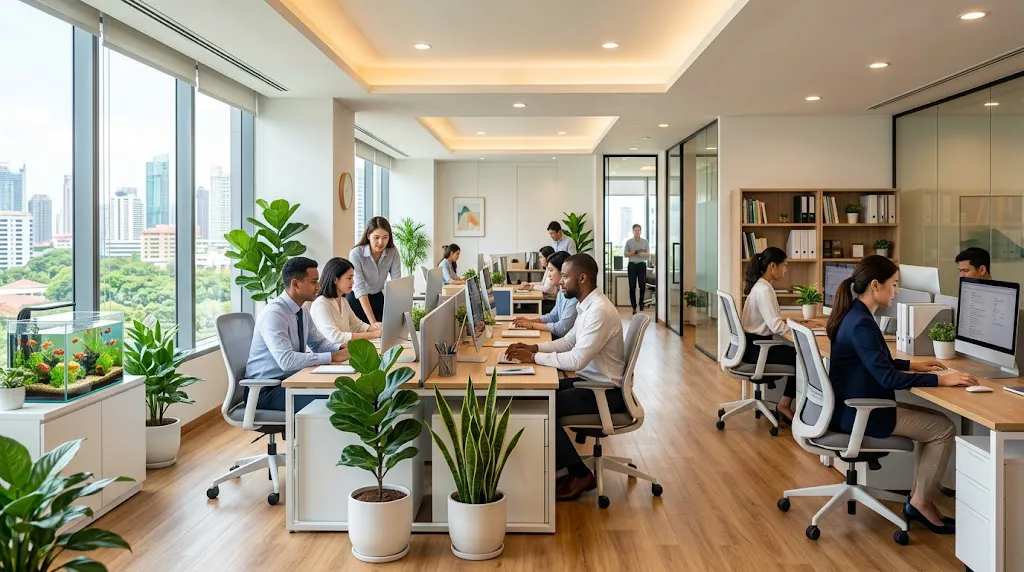 Prosperous, well-arranged office — Dr S Pujah's Vastu tips for business growth.