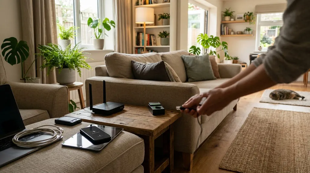 Device-free bedroom for lower EMF — Dr S Pujah's tips to reduce EMF exposure at home.