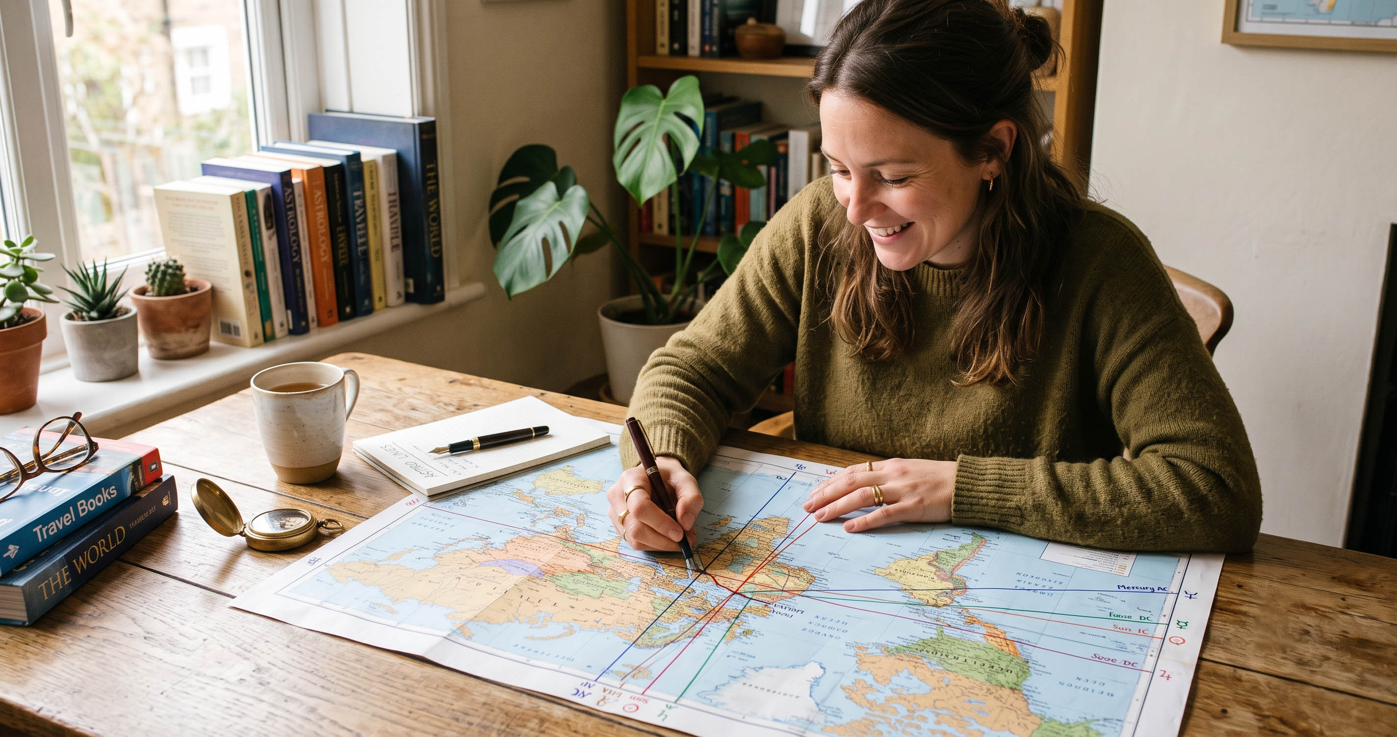 Astrocartography Explained: What Your Map Says About Where You Thrive — cover image