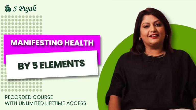 Manifesting health by 5 elements